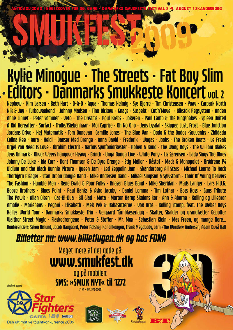 Smukfest 2009 plakat