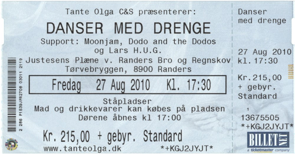 billet – Lars H.U.G. – Teltet, Randersugen, Randers