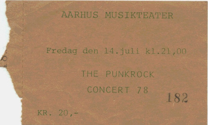 Kliché – Teater-Caféen, Århus Musikteater, Århus · 14. juli 1978. Arkiv: Søren Bombæk / HUG-info.dk.