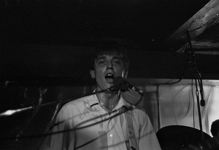 Kliché live – Musikcafé'n · 30. maj 1981. Foto: René T. Hyldig. Arkiv: Søren Bombæk / HUG-info.dk.