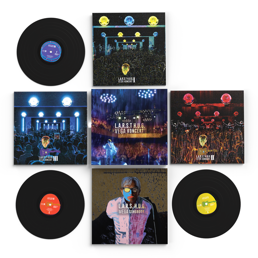 L.A.R.S.T H.U.G. VEGA Koncert - Vinyl Boks