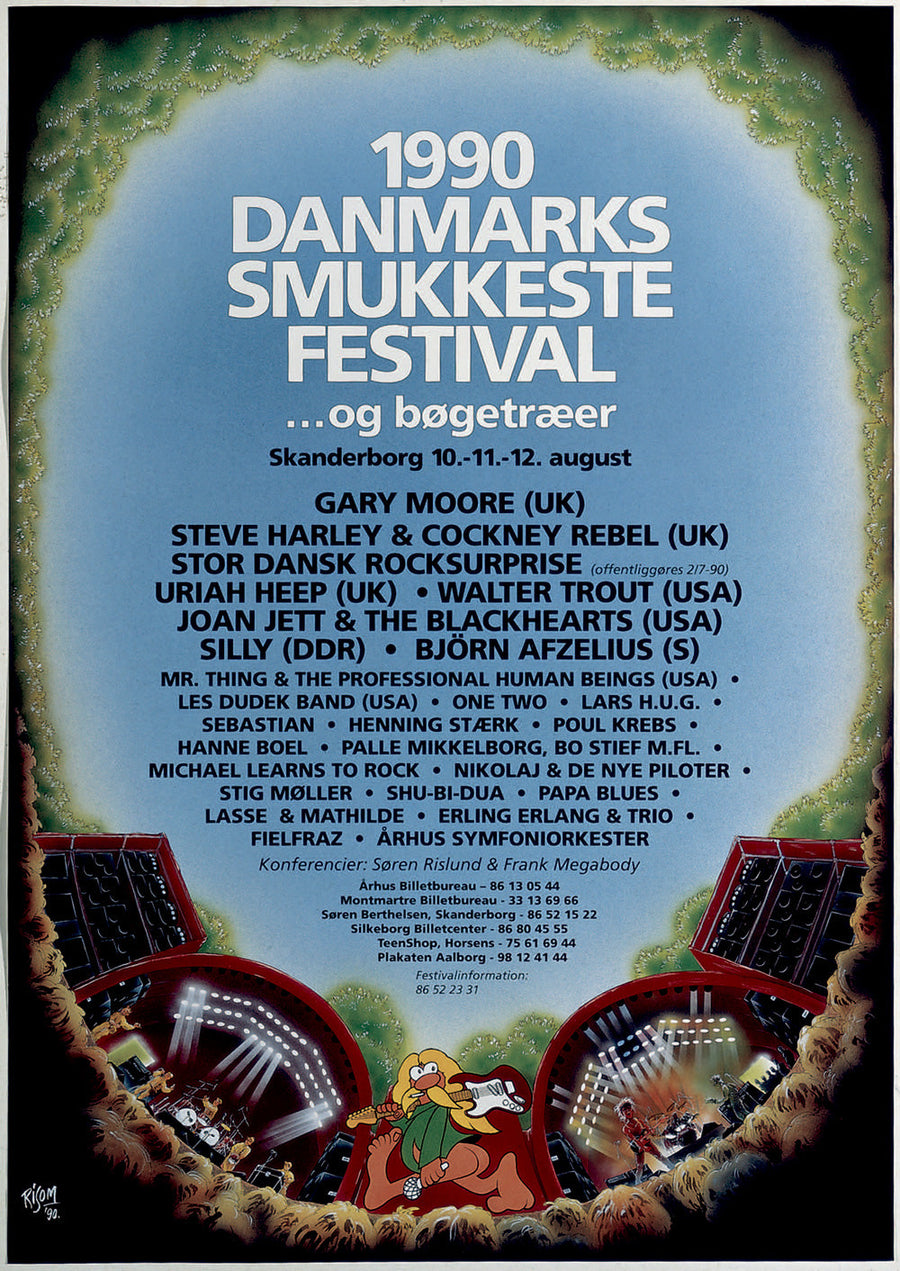 Smukfest 1990 plakat