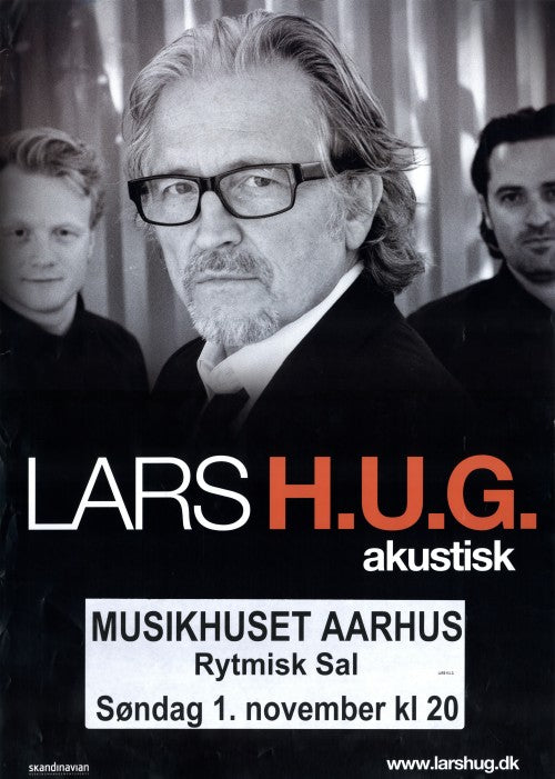 Turnéplakat – Lars H.U.G. 2009