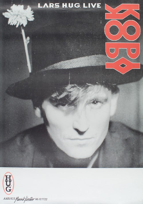 Turnéplakat – Lars H.U.G. 1989