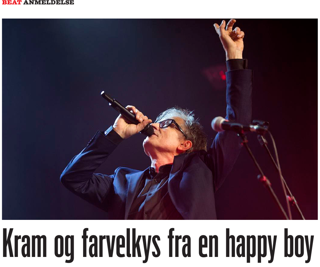 Avisudklip fra Politiken om Lars H.U.G., 2021. Foto: Finn Frandsen / POLFOTO.