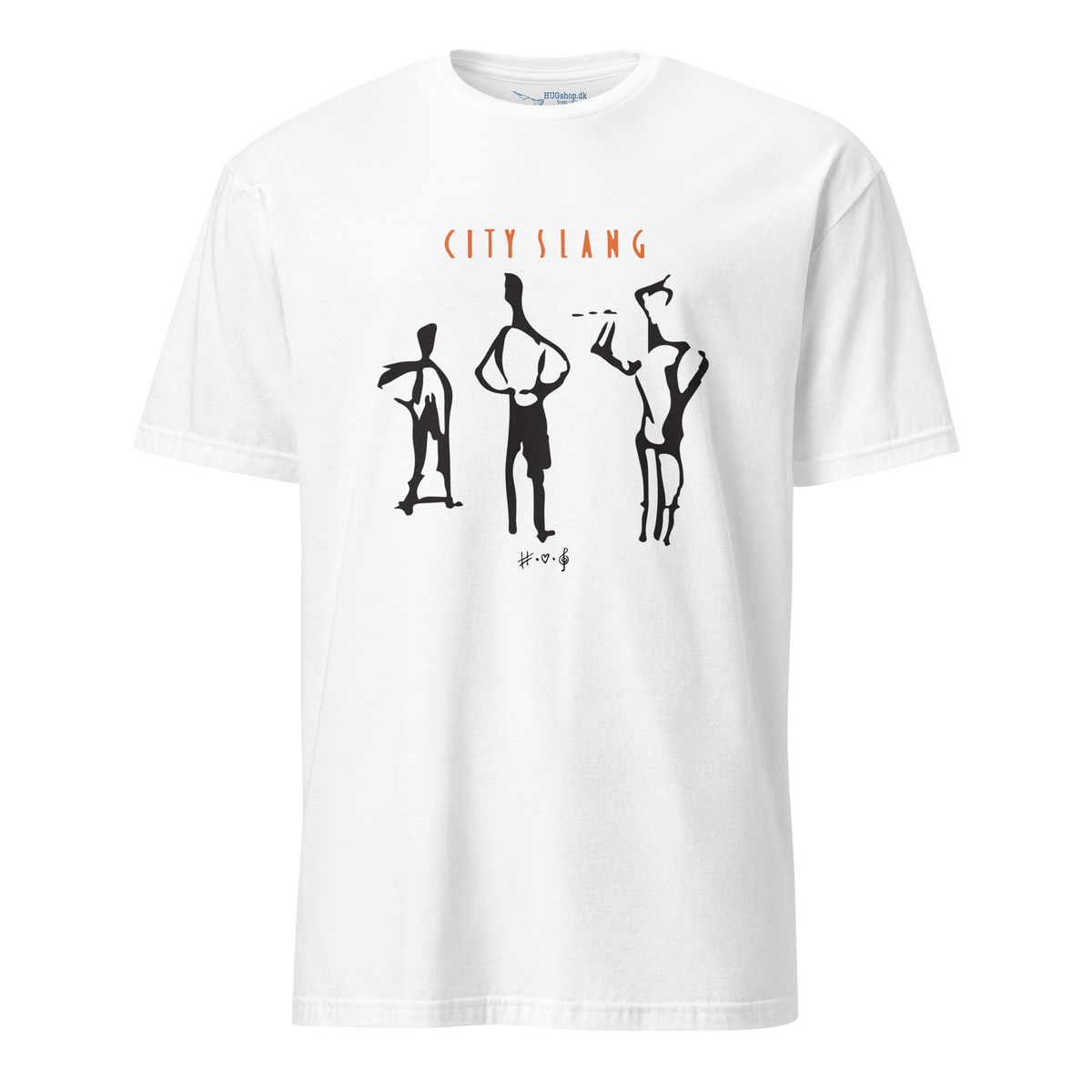 City Slang T-Shirt - HUGShop T-Shirt Hvid / Small