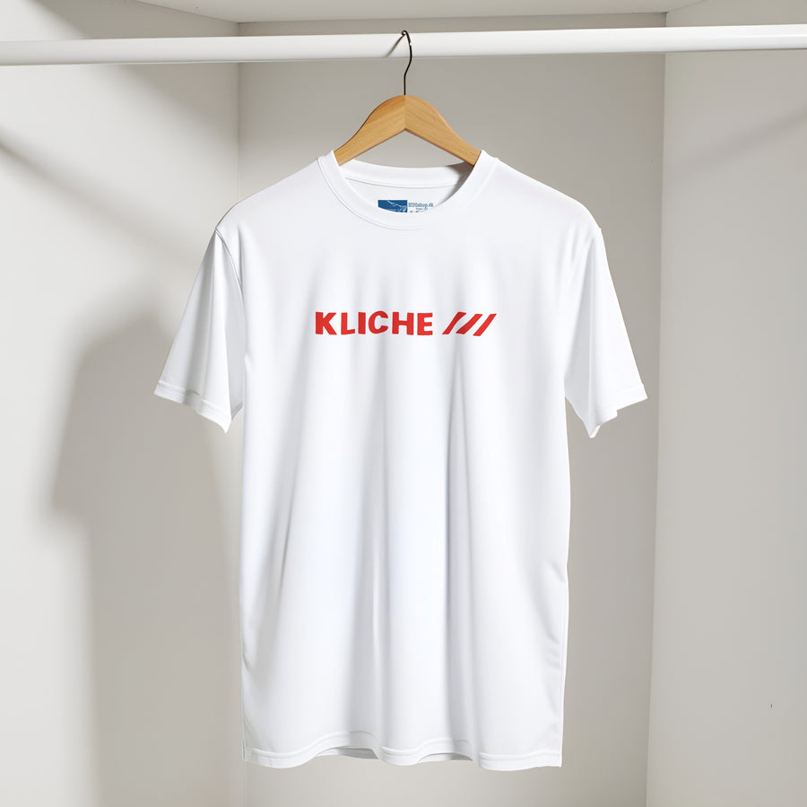 
Kliché 1980 T-Shirt – Hvid [farve: Hvid]