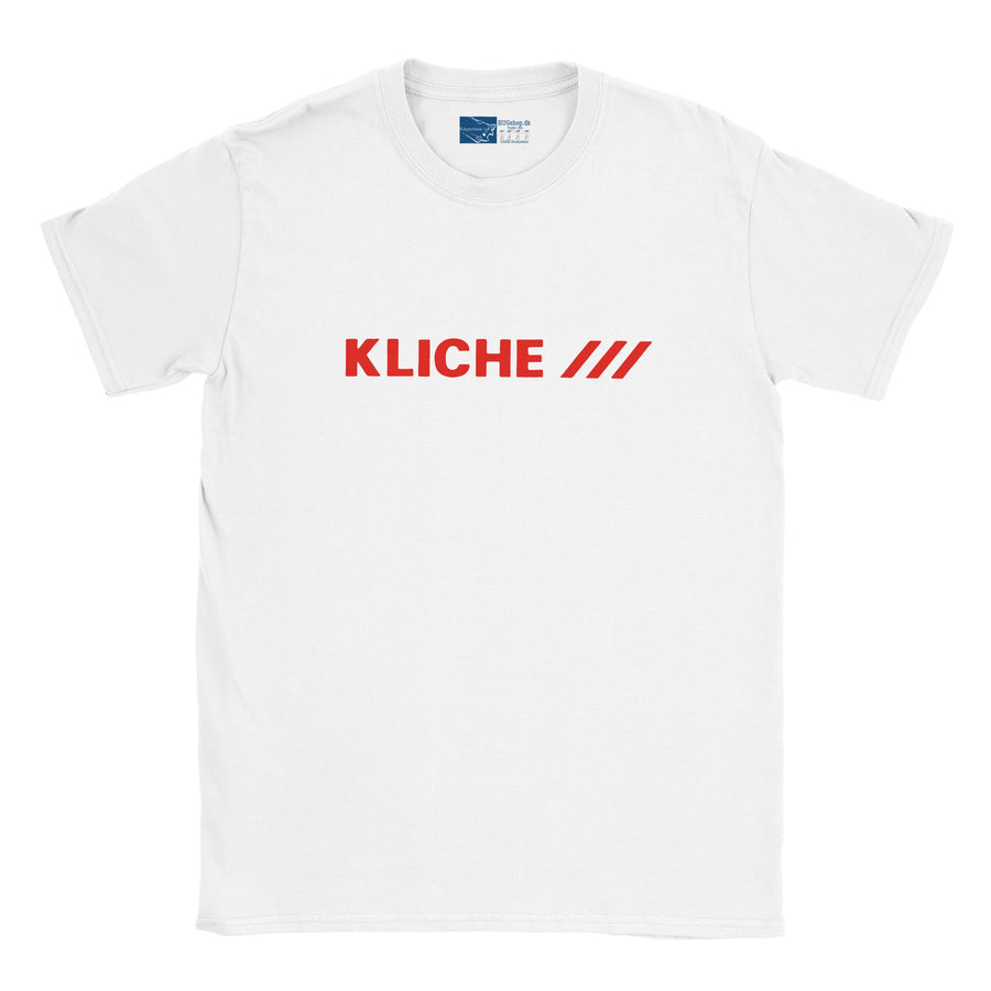 
Kliché 1980 T-Shirt – Hvid [farve: Hvid]