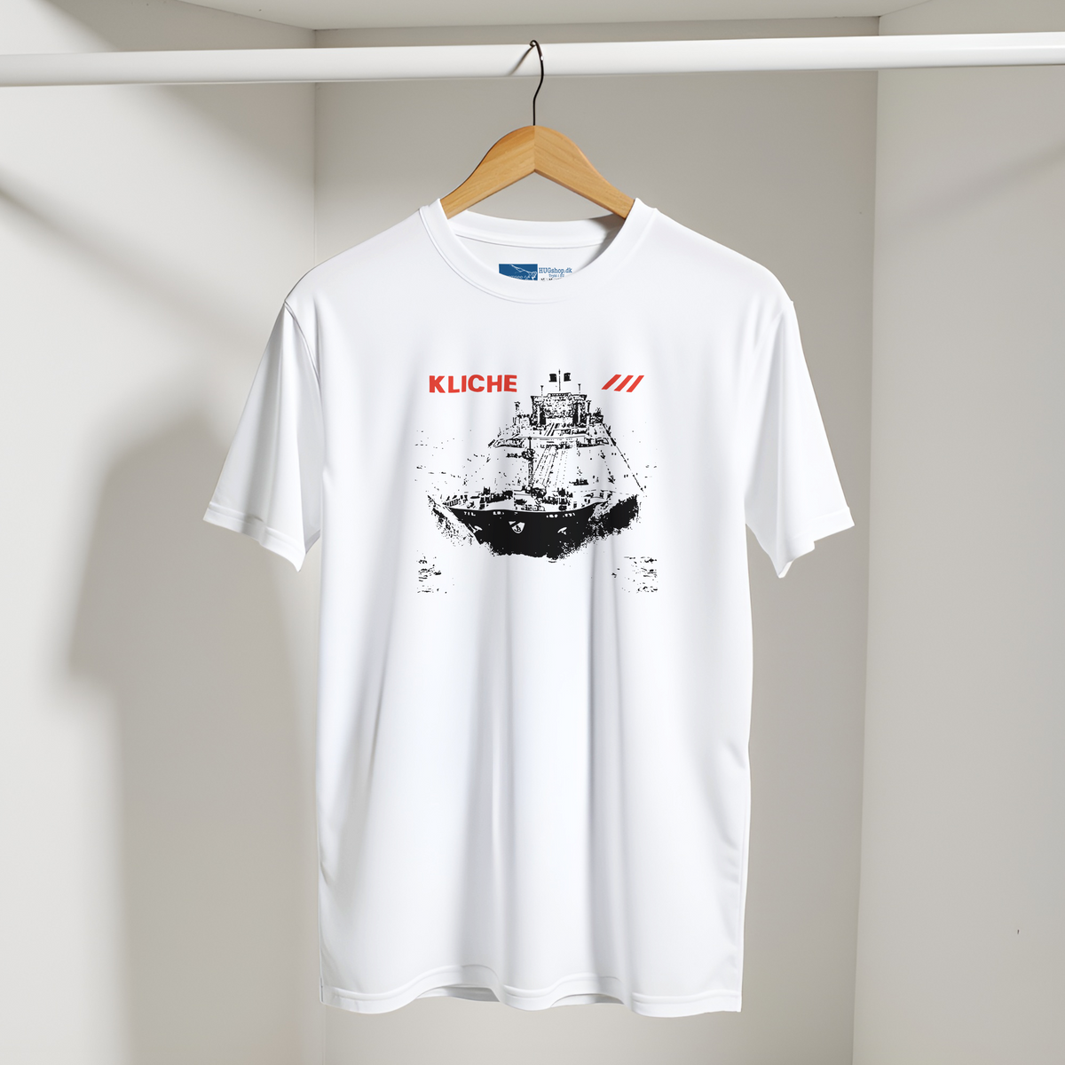 Supertanker - T-Shirt – Hvid [farve: Hvid]
