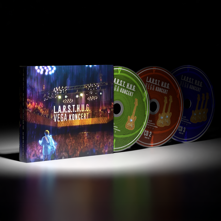 
L.A.R.S.T. H.U.G. VEGA Koncert CD (Limited, nummereret) - HUGShop CD Default Title