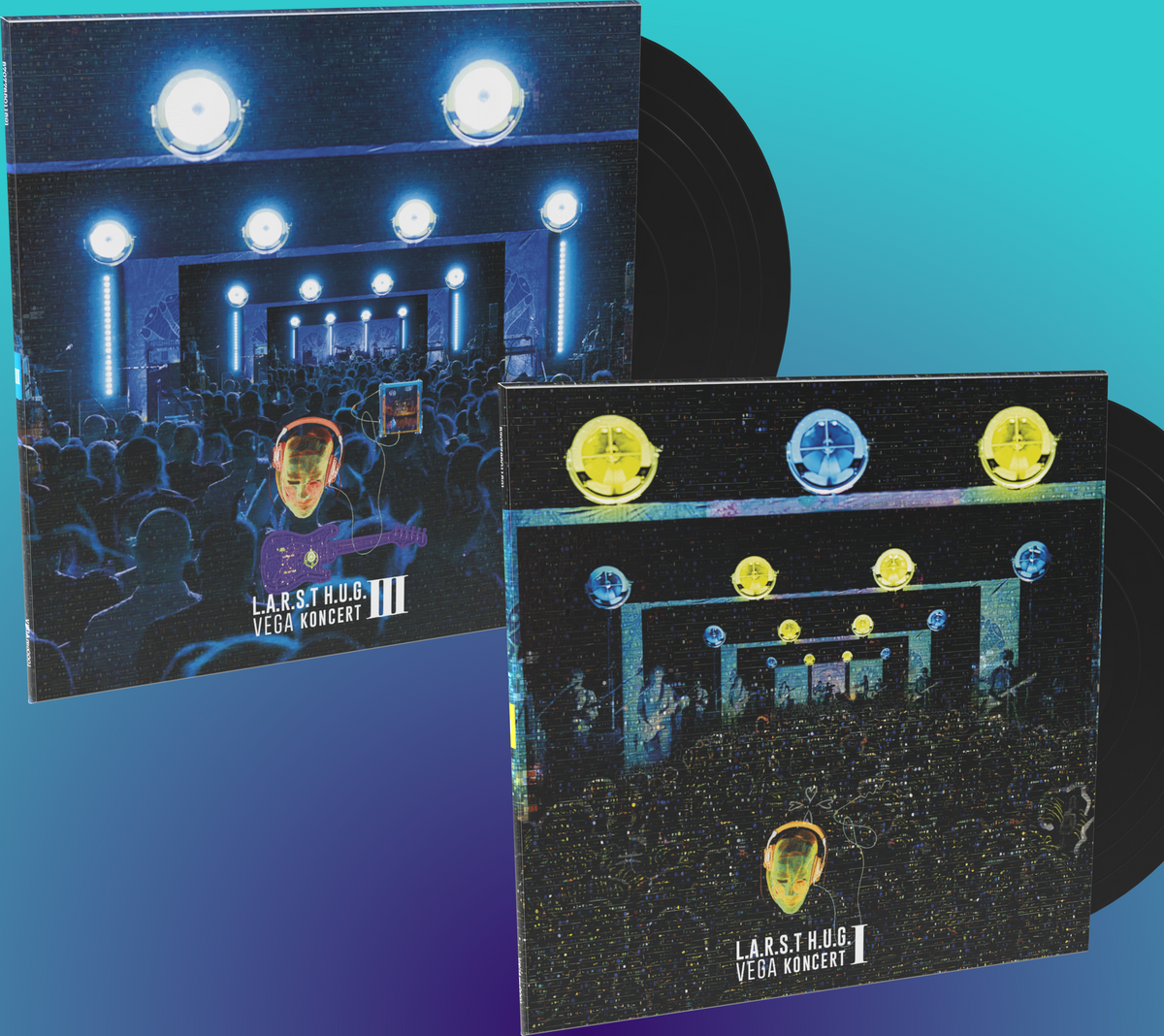 L.A.R.S.T. H.U.G. VEGA Koncert LP 1+3 - HUGShop Default Title