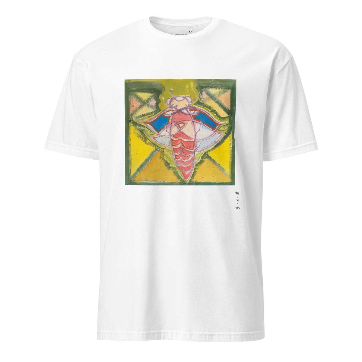 Natsværmer T-Shirt - HUGShop T-Shirt Hvid / Small