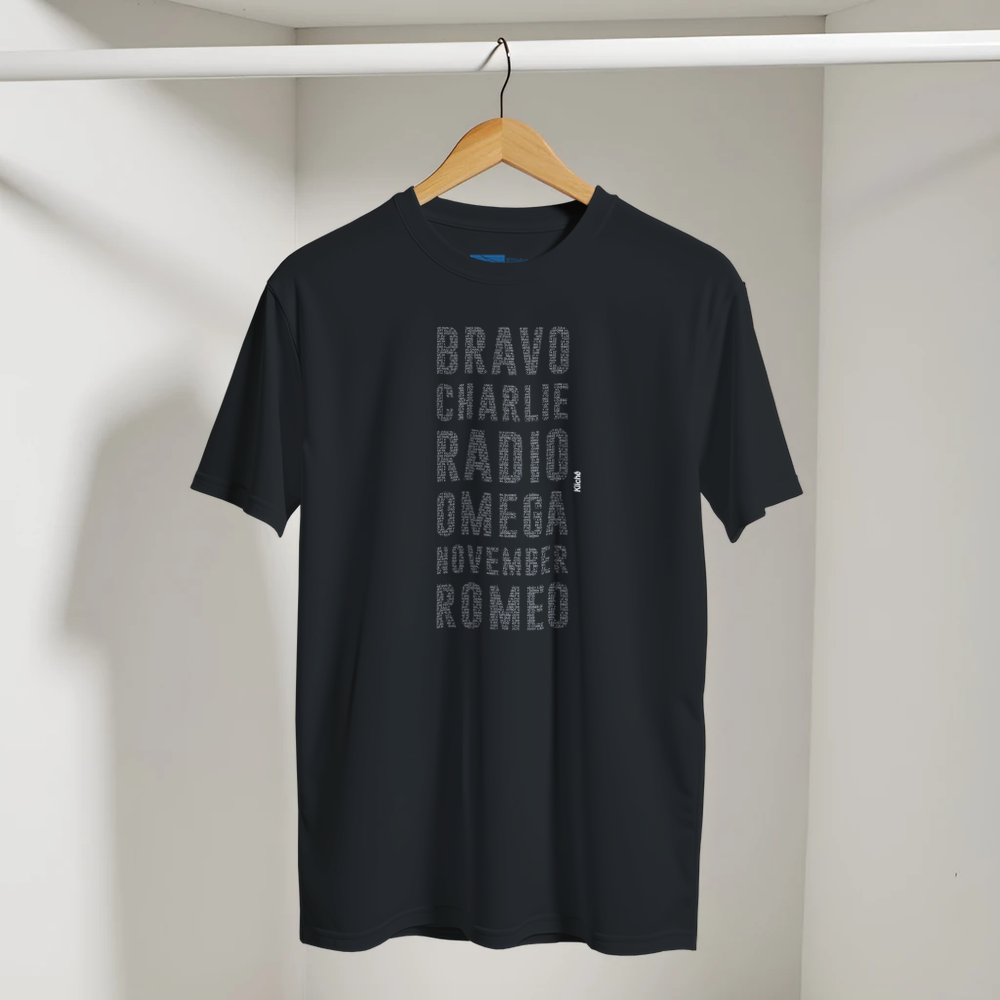 Bravo Charlie T-Shirt – Sort [farve: Sort]