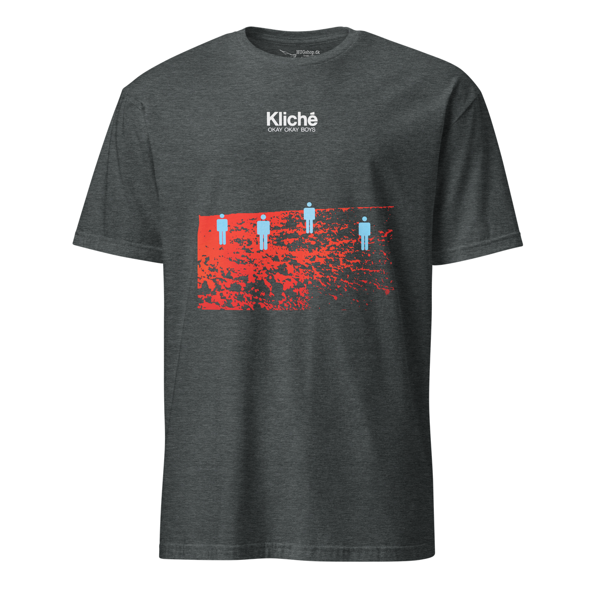 Okay Okay Boys - T-Shirt - HUGShop T-Shirt Sport mørkegrå / Small