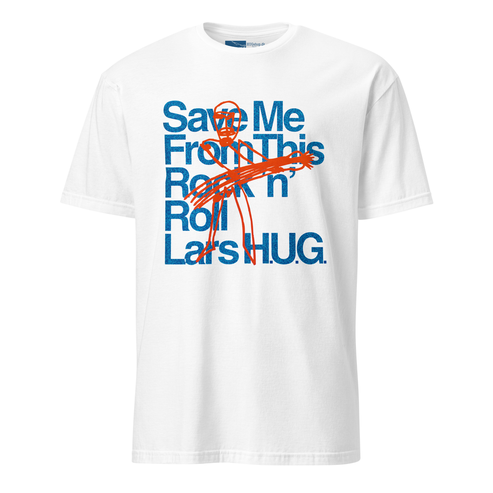 Save Me From This Rock n Roll T-Shirt - HUGShop T-Shirt Hvid / Small